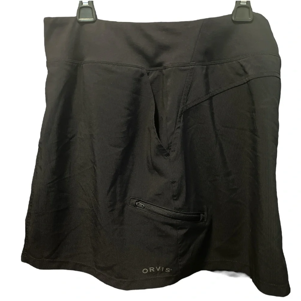 Orvis Black Skort with Pockets - Picture 3 of 5